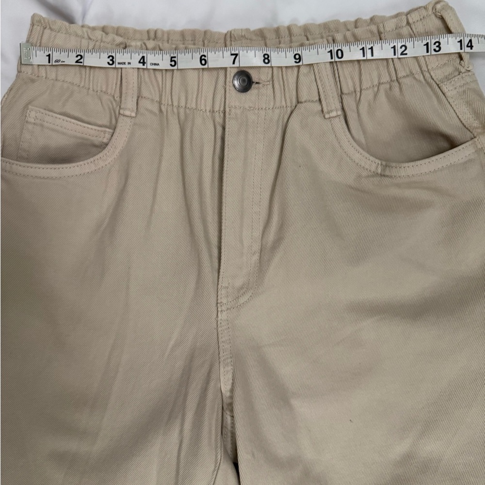 H&M Women's Tan Cropped Pants - Picture 4 of 7
